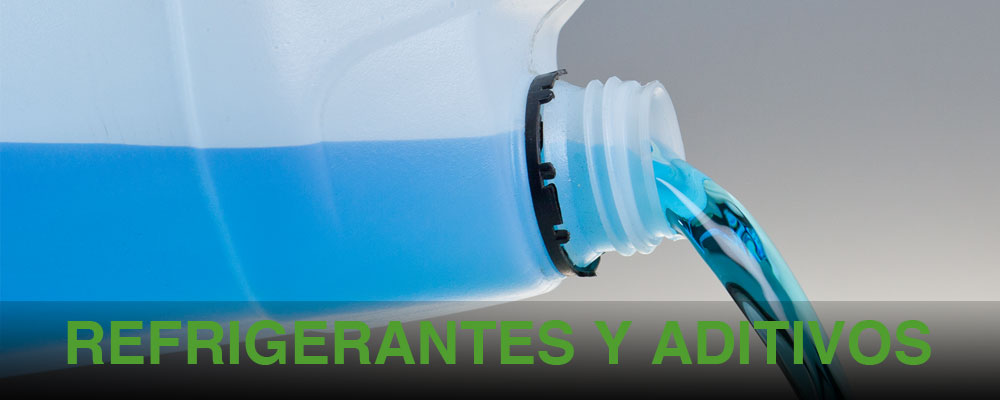 cabecero con la foto de aditivos para vehículos