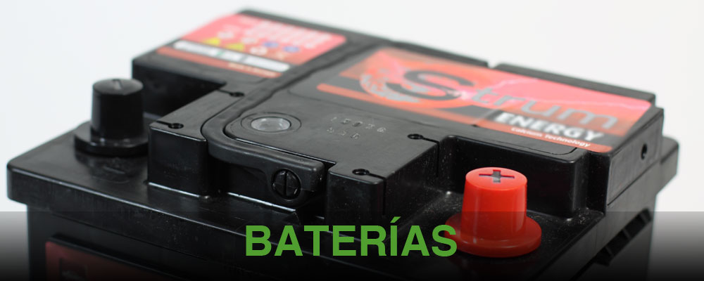 cabecero con la foto de baterias