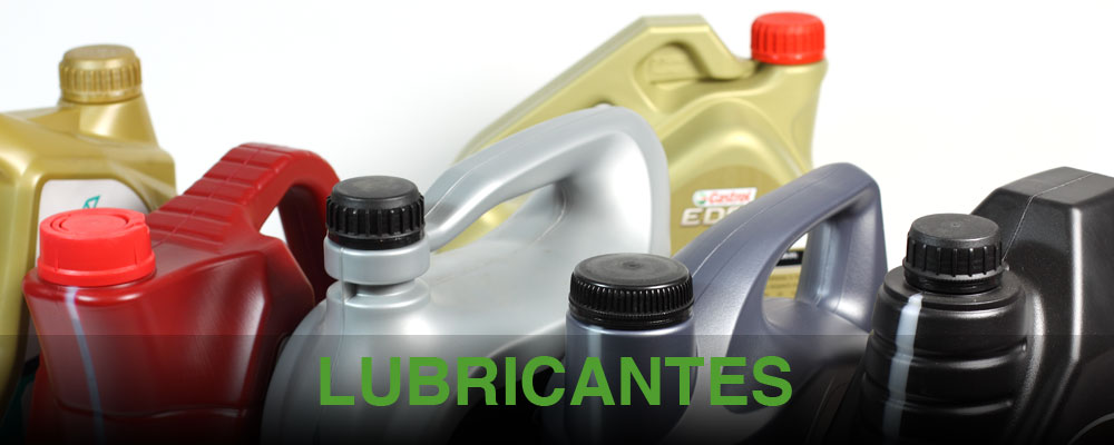 cabecero con la foto de lubricantes para vehículos