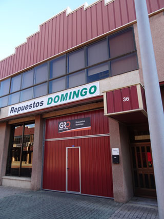 fotografía actual de las instalaciones de Repuestos Domingo