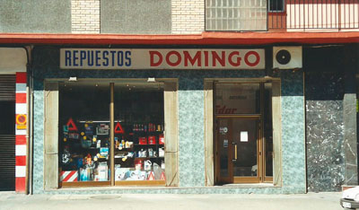 fotografía actual de las instalaciones de Repuestos Domingo